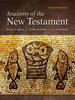 cover image of Anatomy of the New Testament